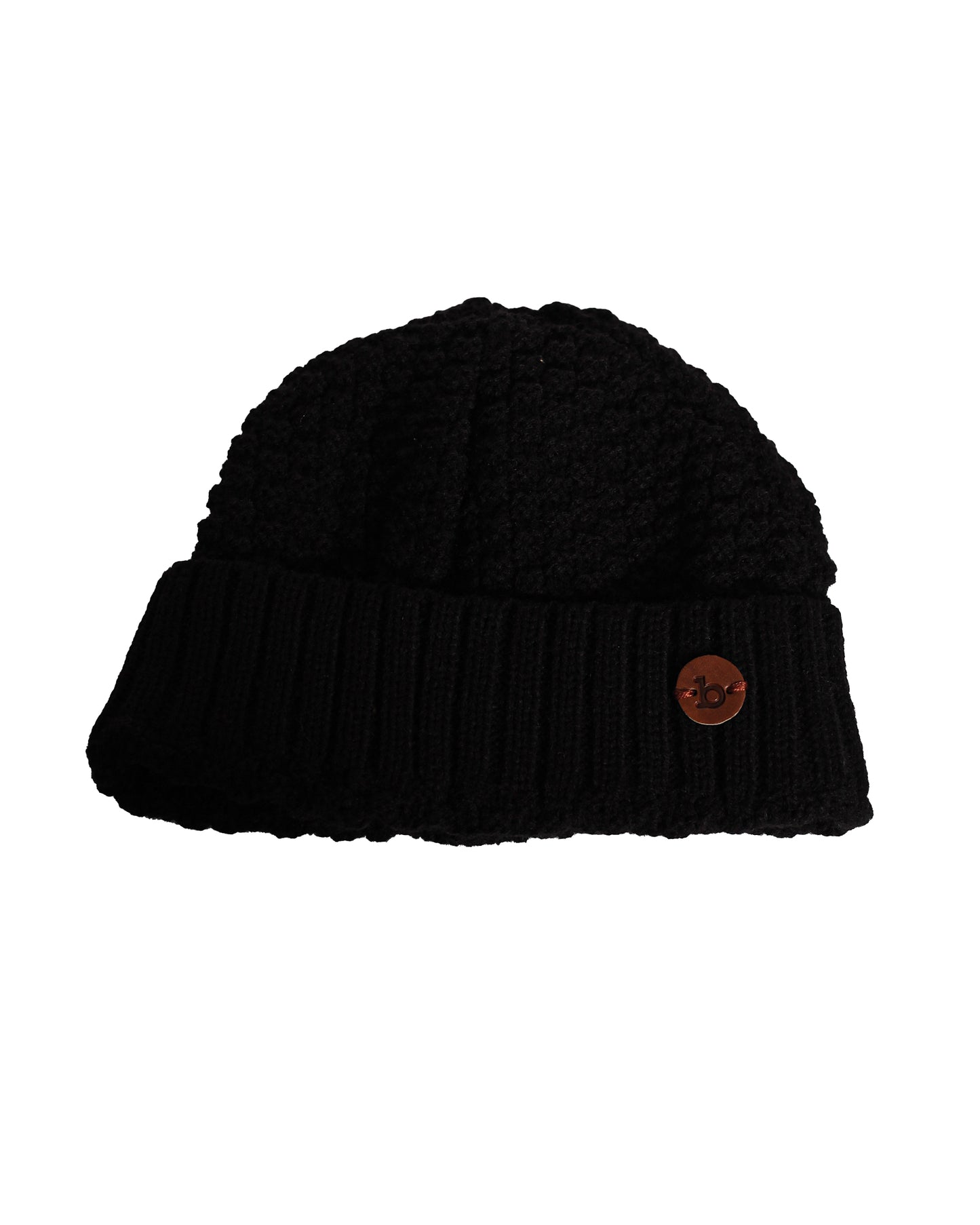 Mini Black Beanie